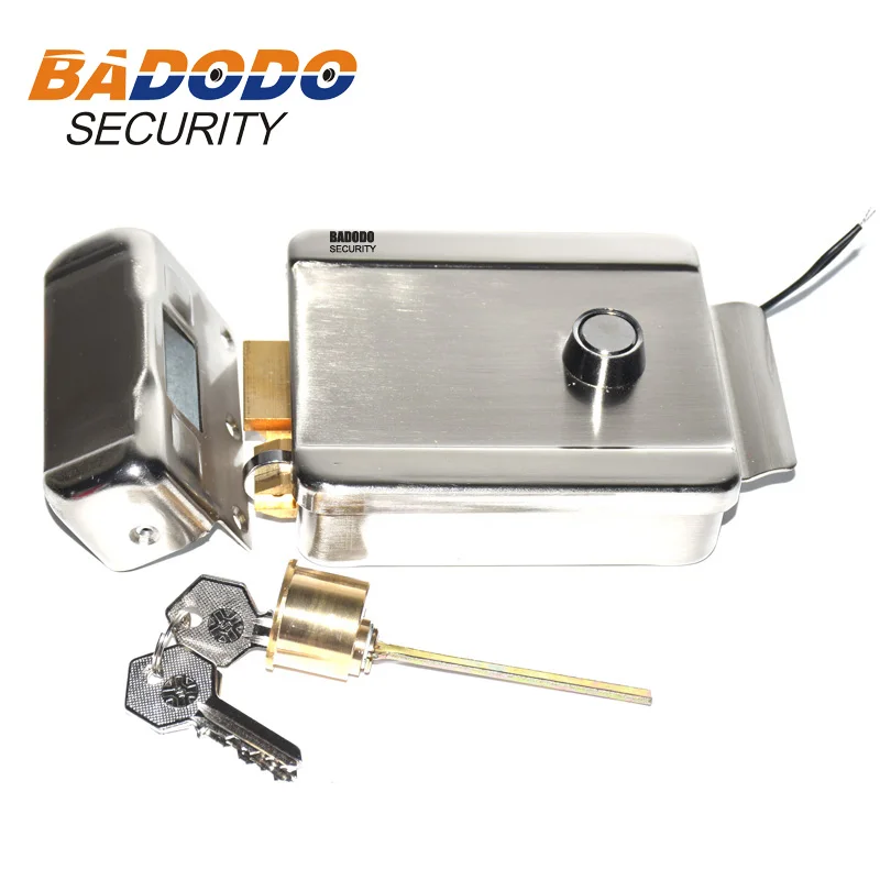 DC12V Metal Waterproof Electric Control Lock Access Door Locks Security Guard Against Theft Iron Gate Electric Lock
DC12V Metal Waterproof Electric Control Lock Access Door Locks Security Guard Against Theft Iron Gate Electric Lock