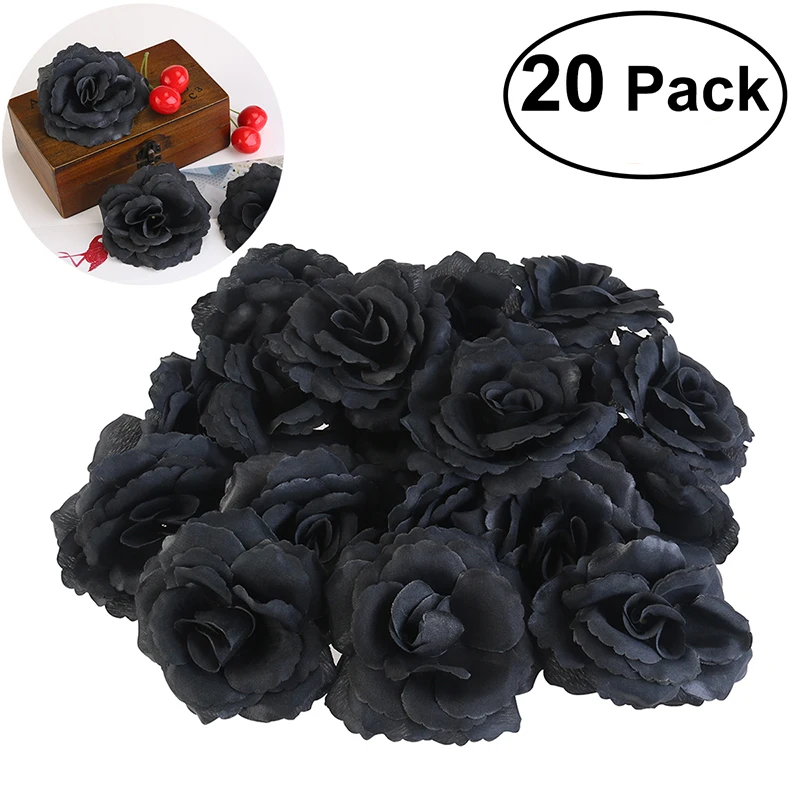 20pcs Rose Silk Flower wedding DIY Party House Office Shop Garden Home Party Wedding Decoration (Black)
20pcs Rose Silk Flower wedding DIY Party House Office Shop Garden Home Party Wedding Decoration (Black)
