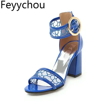 Women Sandals Super High Heel Beach Shoes Pu Peep Toe Buckle 2018 Summer Sexy Fashion Casual Wedding Party Black Gold White Blue
Women Sandals Super High Heel Beach Shoes Pu Peep Toe Buckle 2018 Summer Sexy Fashion Casual Wedding Party Black Gold White Blue