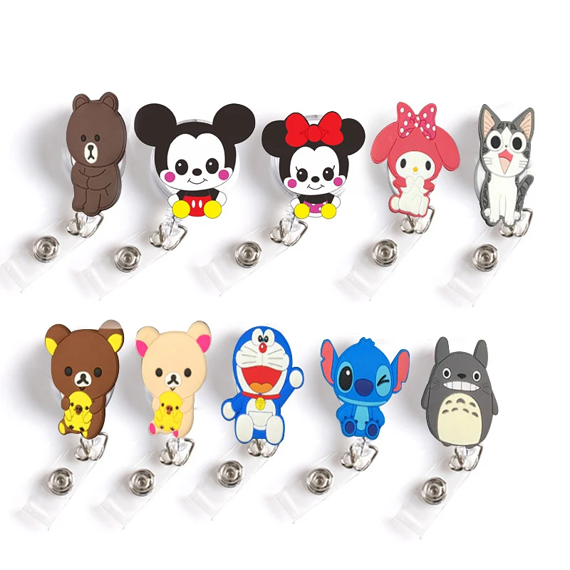 Telescopic Cartoon Retractable Badge Holder Reel Bus ID card student nurse Name Card Plastic PVS Badge Holder Office Supplies
Telescopic Cartoon Retractable Badge Holder Reel Bus ID card student nurse Name Card Plastic PVS Badge Holder Office Supplies
