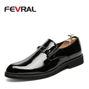 FEVRAL Men Dress Shoes Floral Pattern Men Formal Patent Leather Luxury Fashion Groom Wedding Shoe Men Oxford Lace-Up Dress Shoes
FEVRAL Men Dress Shoes Floral Pattern Men Formal Patent Leather Luxury Fashion Groom Wedding Shoe Men Oxford Lace-Up Dress Shoes