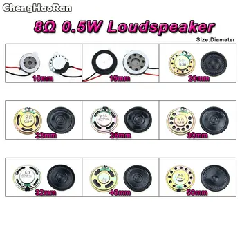 ChengHaoRan 8 ohm 0.5W Horn speaker 10mm 15mm 20 23 26 30 32 40mm 50MM diameter 8R 0.5W Small loudspeaker Wholesale Electronic
ChengHaoRan 8 ohm 0.5W Horn speaker 10mm 15mm 20 23 26 30 32 40mm 50MM diameter 8R 0.5W Small loudspeaker Wholesale Electronic