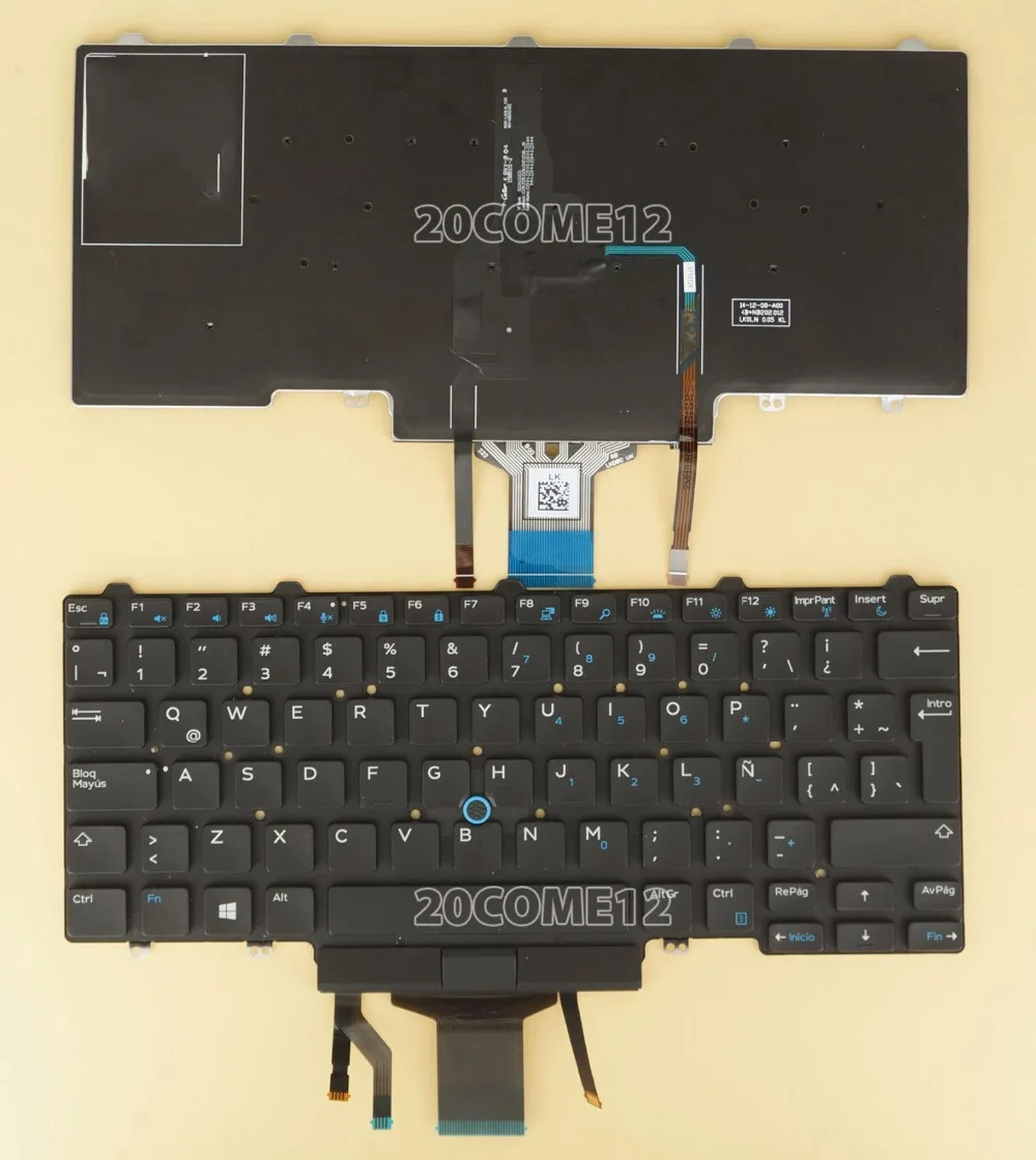 News laptop keyboard for Dell E7450 E7250 7250 E5450 LATIN /SPANISH/RUSSIAN/SWISS/US/swedish layout
News laptop keyboard for Dell E7450 E7250 7250 E5450 LATIN /SPANISH/RUSSIAN/SWISS/US/swedish layout