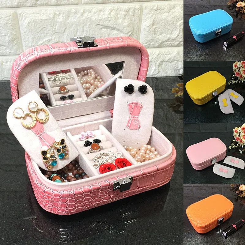 Travel Portable Jewelry Box Korean Cute Button Leather Jewelery Box Ring Earring Holder Display Jewellery Organizer Gifts Boxes
Travel Portable Jewelry Box Korean Cute Button Leather Jewelery Box Ring Earring Holder Display Jewellery Organizer Gifts Boxes