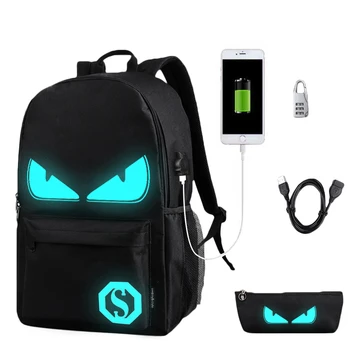 USB Charge Computer Anti-theft Laptop Backpacks School Backpack Student travel bag Luminous Animation School Bags Mochila
USB Charge Computer Anti-theft Laptop Backpacks School Backpack Student travel bag Luminous Animation School Bags Mochila
