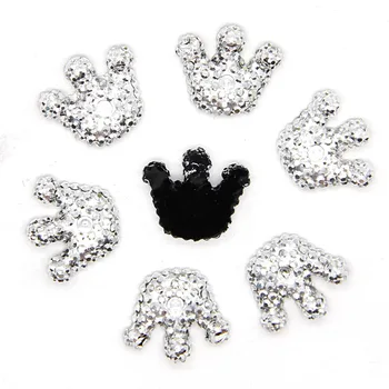 New 40pcs 12*14mm Silver Crown Flatback Kawaii Black Flat Back Resin Cabochon DIY Craft Wedding Decoration Embellishment
New 40pcs 12*14mm Silver Crown Flatback Kawaii Black Flat Back Resin Cabochon DIY Craft Wedding Decoration Embellishment