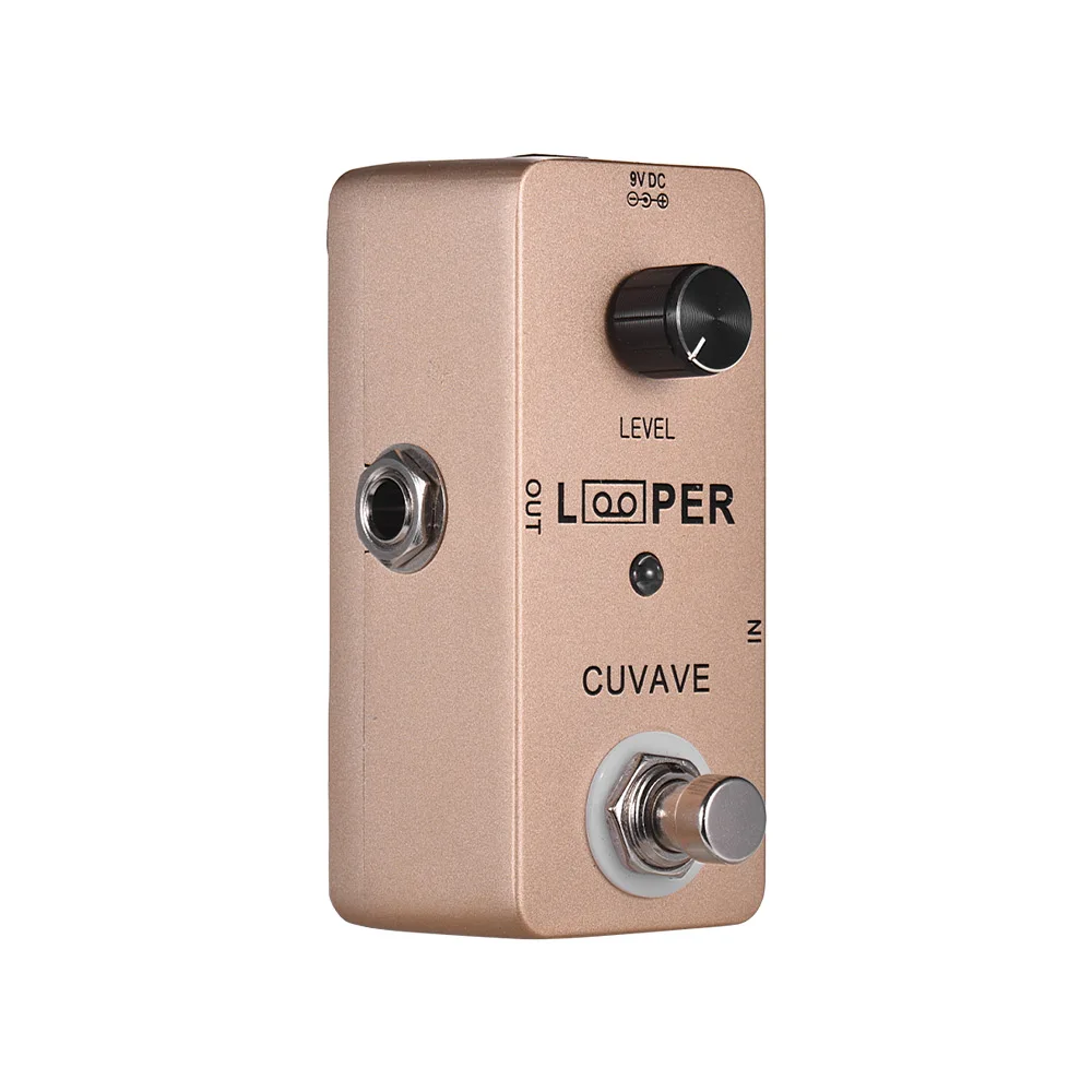 Mini Looper Guitar Pedal Guitar Loop Pedal Max. 5 Minutes Recording Time Unlimited Overdubs Full Metal Shell Guitar Accessories
Mini Looper Guitar Pedal Guitar Loop Pedal Max. 5 Minutes Recording Time Unlimited Overdubs Full Metal Shell Guitar Accessories