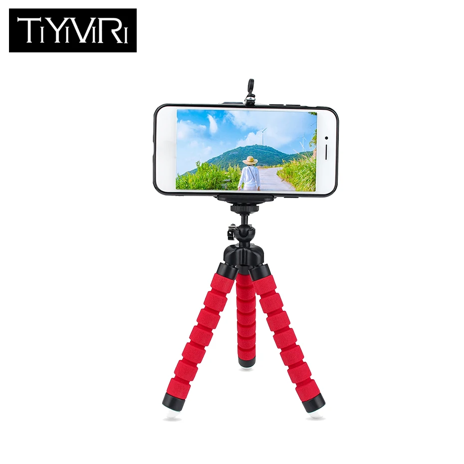 Flexible Octopus Gorillapod Sponge Small Mini Tripod movil Holder Stand Bracket For Go pro Camera For Xiaomi yi 4K Action Camera
Flexible Octopus Gorillapod Sponge Small Mini Tripod movil Holder Stand Bracket For Go pro Camera For Xiaomi yi 4K Action Camera
