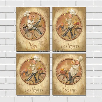 Free shipping! Cartoon cook figure print painting on canvas for dinner room/restaurant decoration
Free shipping! Cartoon cook figure print painting on canvas for dinner room/restaurant decoration