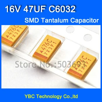 Free Shipping 50pcs/lot 6032 SMD Tantalum Capacitor 16V 47UF C6032 Tolerance 10%
Free Shipping 50pcs/lot 6032 SMD Tantalum Capacitor 16V 47UF C6032 Tolerance 10%