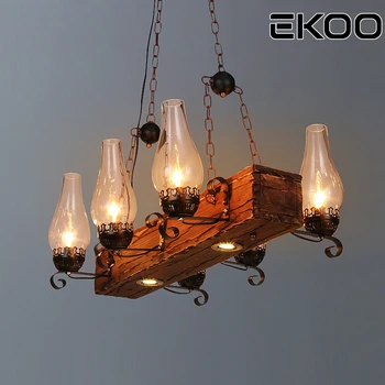 EKOO 220v 6 Light Vintage Industrial Retro Wood E14 Chandelier Iron Lamp Industrial Rustic Light for restaurant bar Living Room
EKOO 220v 6 Light Vintage Industrial Retro Wood E14 Chandelier Iron Lamp Industrial Rustic Light for restaurant bar Living Room