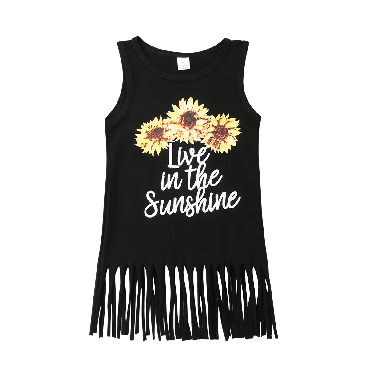 2018 Lovely Kids Baby Girls Sunflower Tassels Sleeveless Dress Sundress Clothes Size 2-6T
2018 Lovely Kids Baby Girls Sunflower Tassels Sleeveless Dress Sundress Clothes Size 2-6T