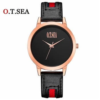 O.T.SEA Brand Rose Gold Dial Leather Watch Women Men Casual Dress Quartz Wrist Watch Relogio Feminino
O.T.SEA Brand Rose Gold Dial Leather Watch Women Men Casual Dress Quartz Wrist Watch Relogio Feminino