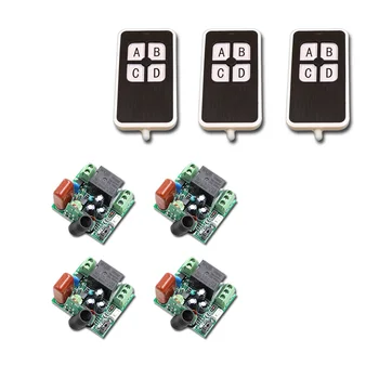 AC220V 1CH 10A RF Wireless Remote Control Switch Mini 1CH 10A Relay Receiver Switch For Light Lamp LED
AC220V 1CH 10A RF Wireless Remote Control Switch Mini 1CH 10A Relay Receiver Switch For Light Lamp LED