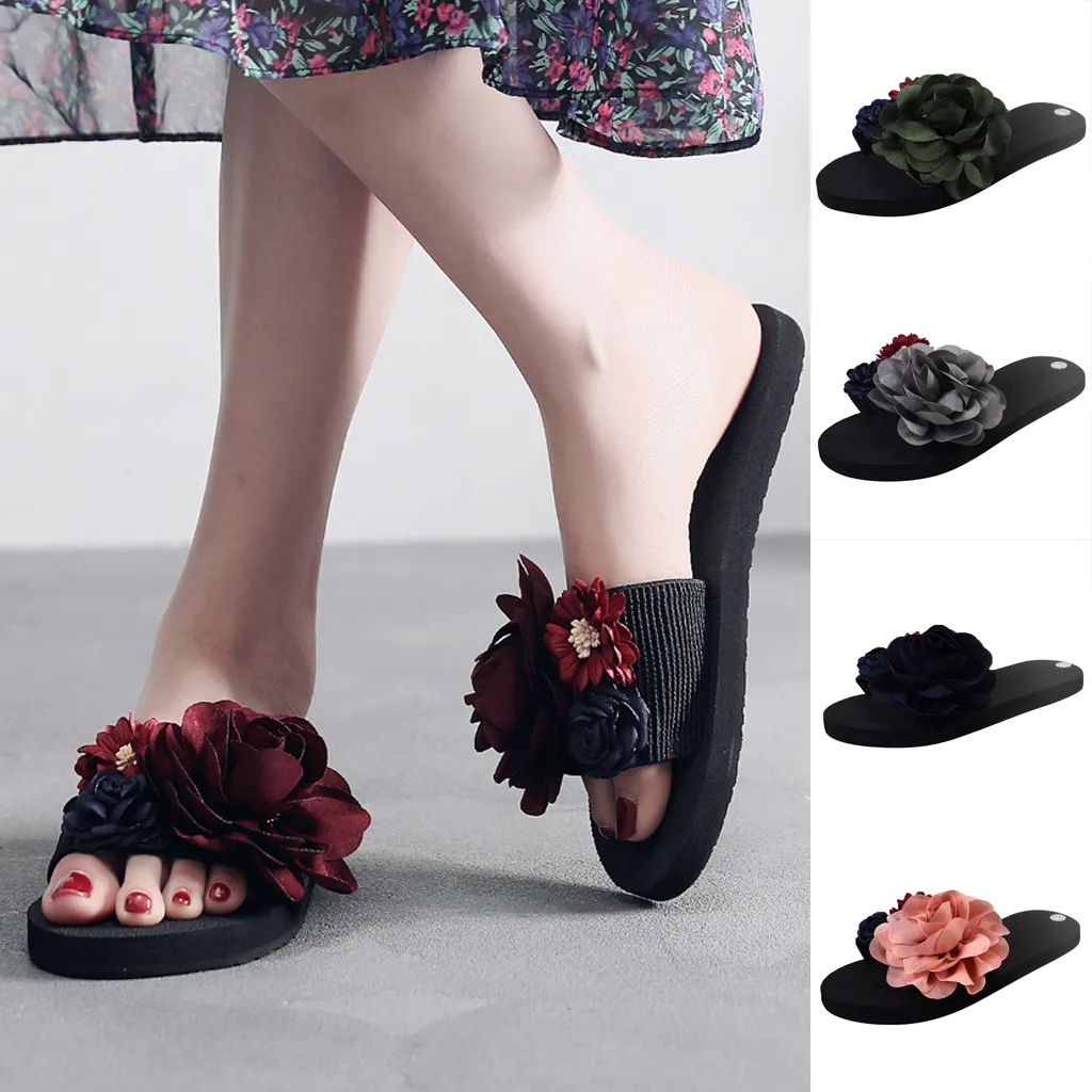 Hot Sale chaussures femme Womens Summer Slippers Non-Slip Flat-Bottom Beach Sandals Seaside Vacation Shoes zapatos de mujer @#35
Hot Sale chaussures femme Womens Summer Slippers Non-Slip Flat-Bottom Beach Sandals Seaside Vacation Shoes zapatos de mujer @#35