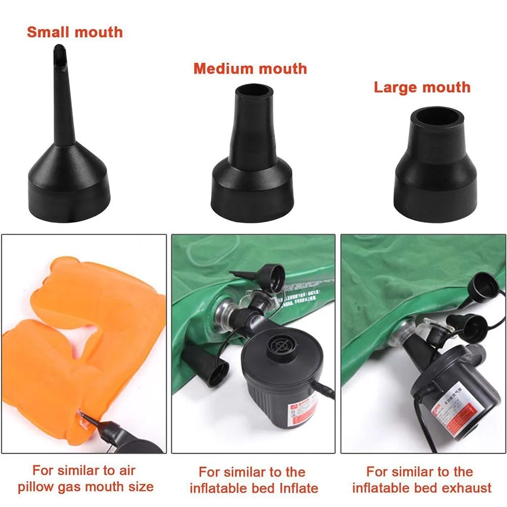 Electric Portable Air Pump for Inflatables Air Mattress Raft Bed Boat Pool Toy MDJ998
Electric Portable Air Pump for Inflatables Air Mattress Raft Bed Boat Pool Toy MDJ998