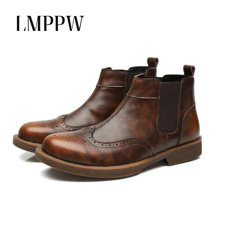 High Quality Genuine Leather Men Boots Outdoor Working Snow Boots Men Shoes Ankle Chelsea Boots Breathable Luxury Brand
High Quality Genuine Leather Men Boots Outdoor Working Snow Boots Men Shoes Ankle Chelsea Boots Breathable Luxury Brand
