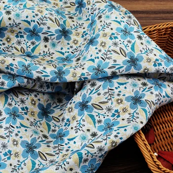 High quality flax material Beautiful Flower Printing linen fabric High-end dress clothes fabric
High quality flax material Beautiful Flower Printing linen fabric High-end dress clothes fabric