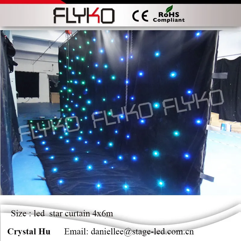 Fireproof led star curtain durable led star cloth protable flexible SD controller with Remote control led star background wall
Fireproof led star curtain durable led star cloth protable flexible SD controller with Remote control led star background wall
