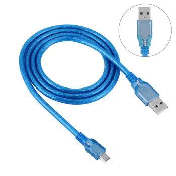 New Coming Blue Superspeed USB 2.0 Type A Male to Mini B 5 Pin Male Adapter Cable Cord High Speed Data Transmission Connector
New Coming Blue Superspeed USB 2.0 Type A Male to Mini B 5 Pin Male Adapter Cable Cord High Speed Data Transmission Connector