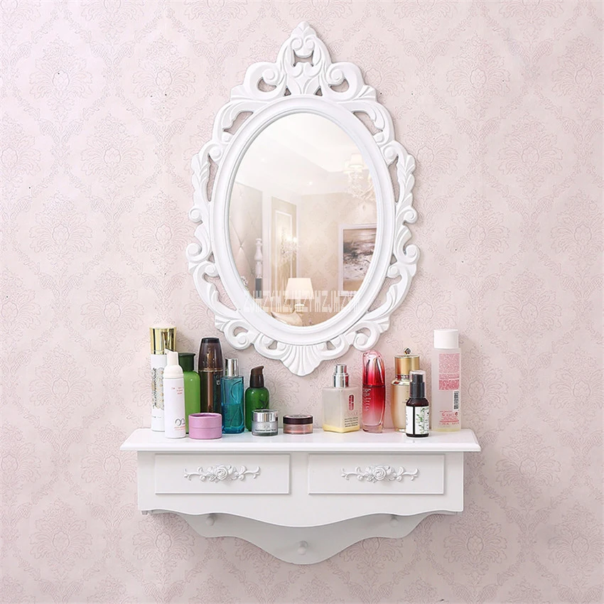 SZT Simple Modern Dressing Table European-Style Wall Hanging Dresser Small Bedroom Makeup Table Multifunctional Cosmetic Table
SZT Simple Modern Dressing Table European-Style Wall Hanging Dresser Small Bedroom Makeup Table Multifunctional Cosmetic Table