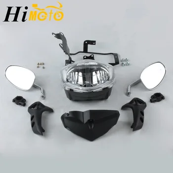 For Yamaha FZ6 FZ6N FAZER FZ6S 2007-2010 Motorcycle Front Headlight Head Light Lamp Headlamp Assembly Set Rear Side Mirrors
For Yamaha FZ6 FZ6N FAZER FZ6S 2007-2010 Motorcycle Front Headlight Head Light Lamp Headlamp Assembly Set Rear Side Mirrors
