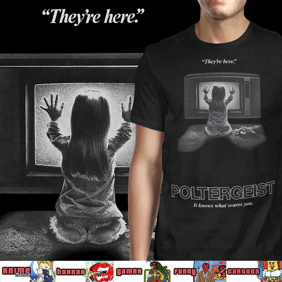 Poltergeist классический ужас Новинка 2019 модные футболки с принтом Мужская футболка с коротким рукавом Сделанные на заказ рубашки
Poltergeist классический ужас Новинка 2019 модные футболки с принтом Мужская футболка с коротким рукавом Сделанные на заказ рубашки