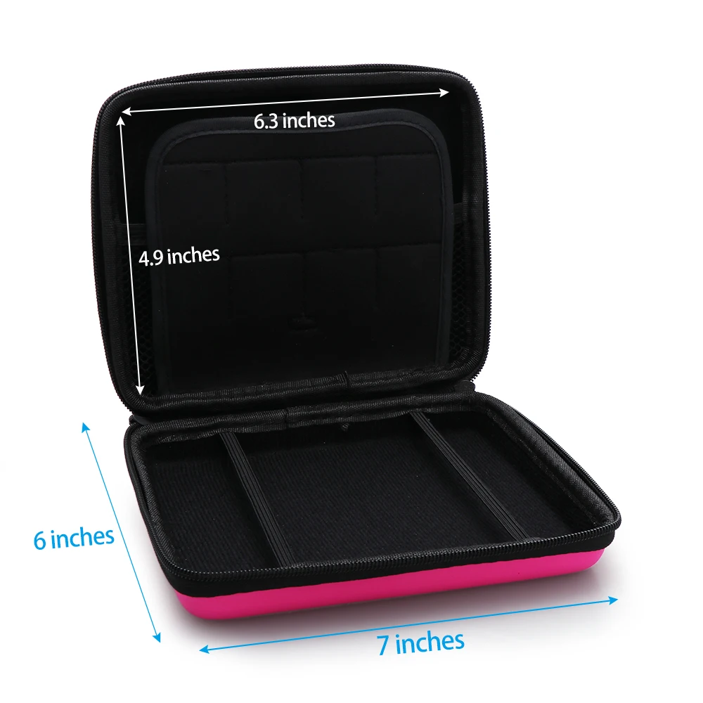 1PC Multifunction EVA Hard Shell Cover Travel Carry Case Game Card Storage Shockproof Box Zip Protective Bag for Nintendo for 2D
1PC Multifunction EVA Hard Shell Cover Travel Carry Case Game Card Storage Shockproof Box Zip Protective Bag for Nintendo for 2D