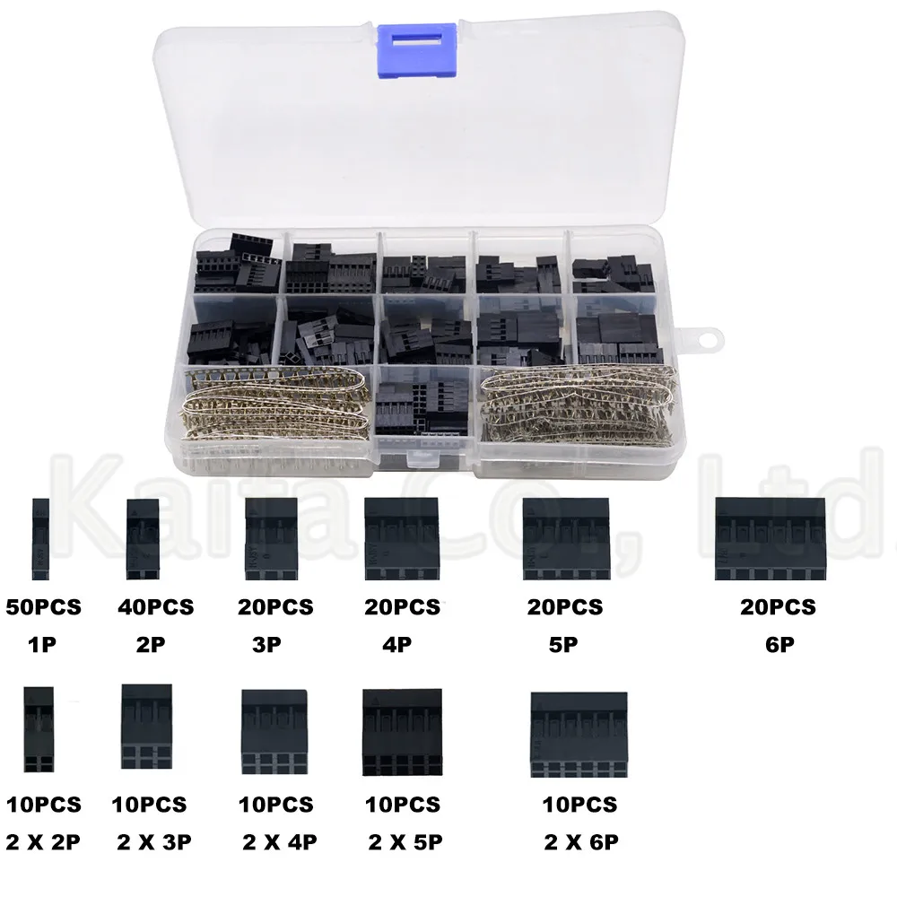 620PCS Dupont 1P 2P 3P 7P 2X2P Connector 2.54mm, Cable Jumper Wire Pin Header Housing Kit Male +Female Pin Terminal Connector
620PCS Dupont 1P 2P 3P 7P 2X2P Connector 2.54mm, Cable Jumper Wire Pin Header Housing Kit Male +Female Pin Terminal Connector