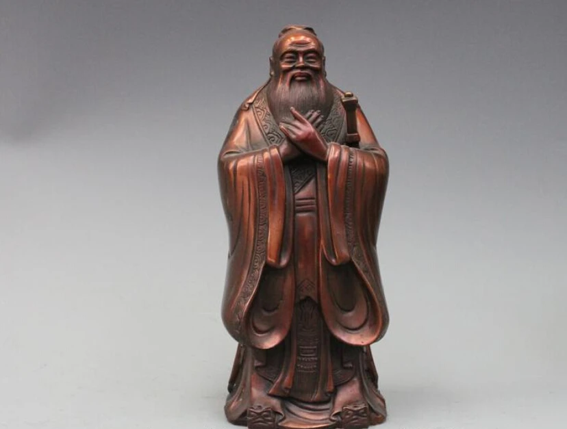 free Chinese Famous History Bronze Thinker and educator Confucius Kong Zi Statue fast
free Chinese Famous History Bronze Thinker and educator Confucius Kong Zi Statue fast