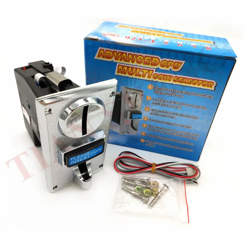 CH-926/jy-926 Coin Acceptor 6 Coins Multi Vending machine/Arcade Jamma machine CPU Coin Selector intelligent Coin Validator
CH-926/jy-926 Coin Acceptor 6 Coins Multi Vending machine/Arcade Jamma machine CPU Coin Selector intelligent Coin Validator