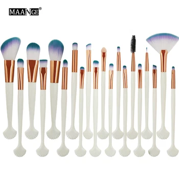 20Pcs Shell Shape Makeup Brushes Set Powder Eye Shadow Contour Concealer Foundation Cosmetic Beauty Brush Tool New Maquiagem
20Pcs Shell Shape Makeup Brushes Set Powder Eye Shadow Contour Concealer Foundation Cosmetic Beauty Brush Tool New Maquiagem