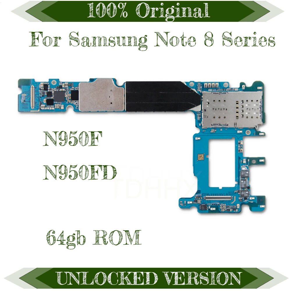 100% Tested Unlocked Logic Board for Samsung Note 8 N950F / N950FD / N950U Motherboard 64GB Full Function Mainboard 6GB RAM
100% Tested Unlocked Logic Board for Samsung Note 8 N950F / N950FD / N950U Motherboard 64GB Full Function Mainboard 6GB RAM