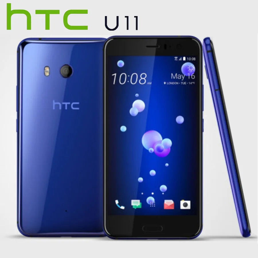 

EU Version HTC U11 4G LTE Mobile Phone IP67 Snapdragon 835 Octa Core 4GB RAM 64GB ROM 5.5 inch 2560x1440P Android Smart Phone