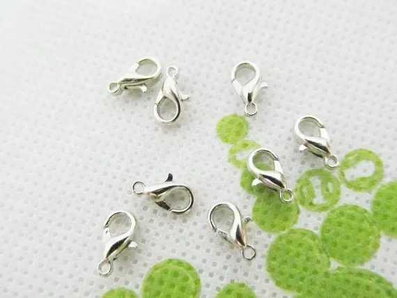 500pcs 6mmx10mm Silver tone/Antique Bronze Rodium Metal Lobster Clasps Hooks Connector Charm Finding DIY Accessory Jewellery
500pcs 6mmx10mm Silver tone/Antique Bronze Rodium Metal Lobster Clasps Hooks Connector Charm Finding DIY Accessory Jewellery