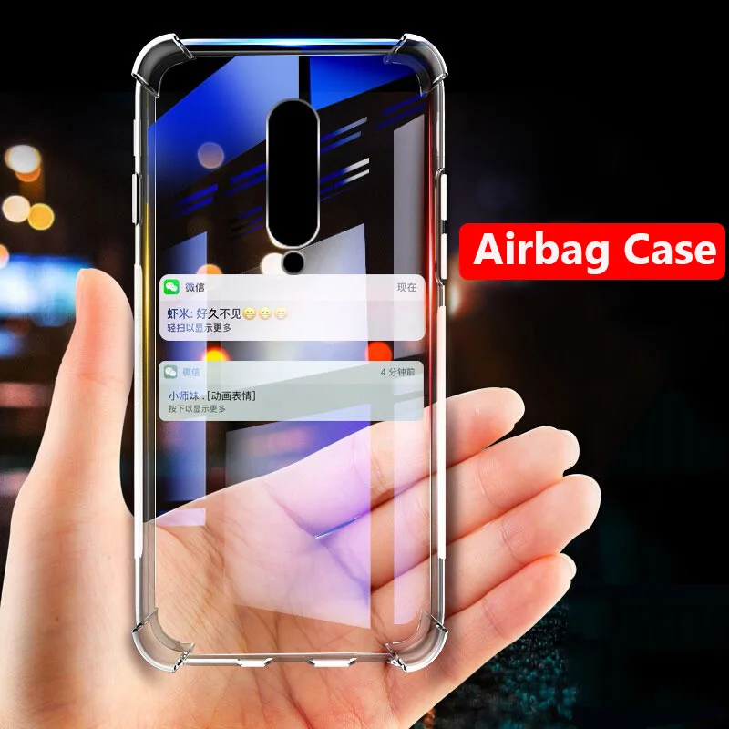 Lainergie Case For OnePlus 7 Pro Airbag Super Protection Soft Clear Back Cover For One Plus 7 Pro OnePlus7 Pro Phone Cases
Lainergie Case For OnePlus 7 Pro Airbag Super Protection Soft Clear Back Cover For One Plus 7 Pro OnePlus7 Pro Phone Cases