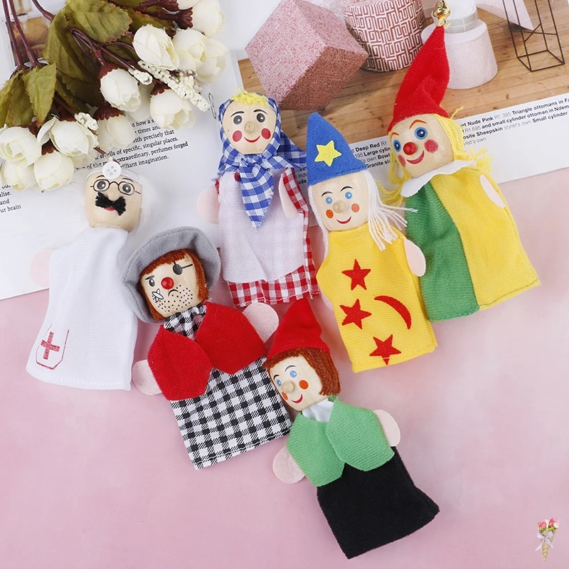 1Set career people finger puppets theater show soft dolls props for Children Gift Game 
1Set career people finger puppets theater show soft dolls props for Children Gift Game