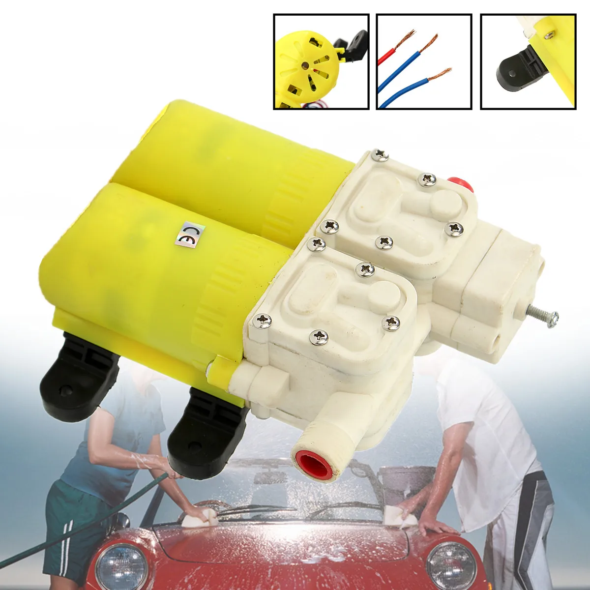DC 12V 100W High Pressure Auto Diaphragm Water Pump Garden Marine Boat Caravan Motor 7L 9kg for Garden Sprinklers Shower Taps
DC 12V 100W High Pressure Auto Diaphragm Water Pump Garden Marine Boat Caravan Motor 7L 9kg for Garden Sprinklers Shower Taps