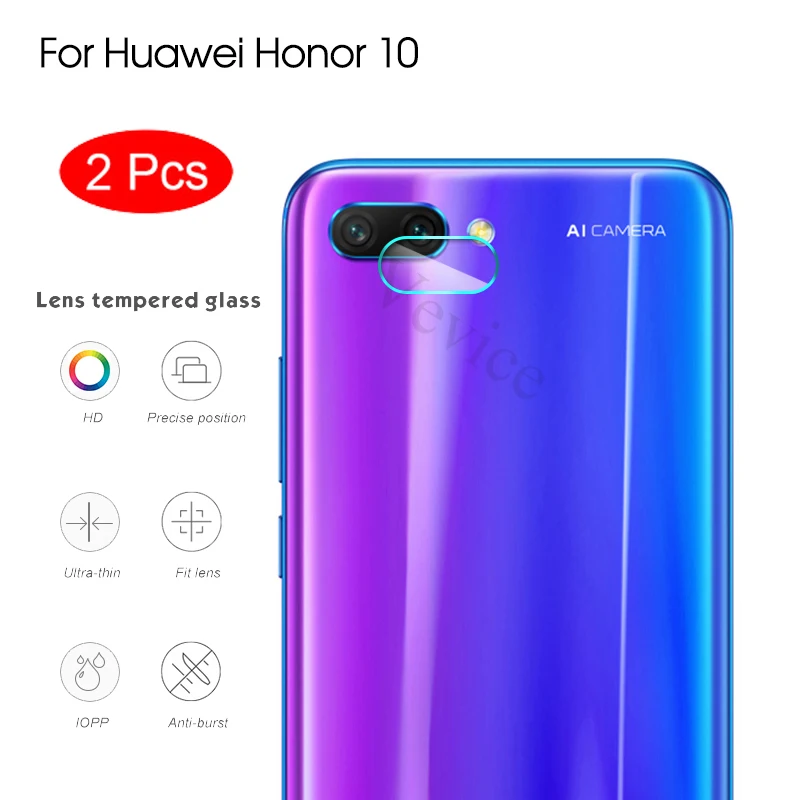 2 шт. защита объектива для Huawei Nova 3 3i 3e 2S 2i Honor 9 Lite 9i Play 10 8X 8C Note Magic закаленное стекло