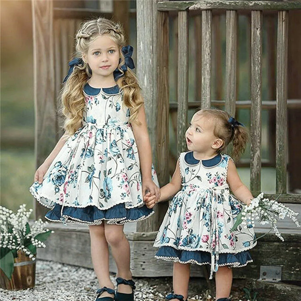 Girls Dress Kids Dresses For Girls vestido Toddler Baby Girls Sleeveless Floral Print Vest Dress Lace Dresses Clothes
Girls Dress Kids Dresses For Girls vestido Toddler Baby Girls Sleeveless Floral Print Vest Dress Lace Dresses Clothes