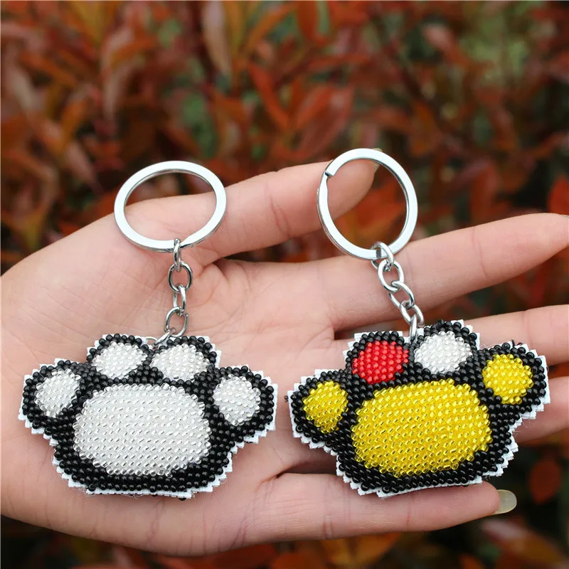 SMX019 020 DIY Needlework Beaded Craft Bead Cross Stitch Set Key Chain Stamped Needlework Embroidery Printed Cross-Stitching Kit
SMX019 020 DIY Needlework Beaded Craft Bead Cross Stitch Set Key Chain Stamped Needlework Embroidery Printed Cross-Stitching Kit