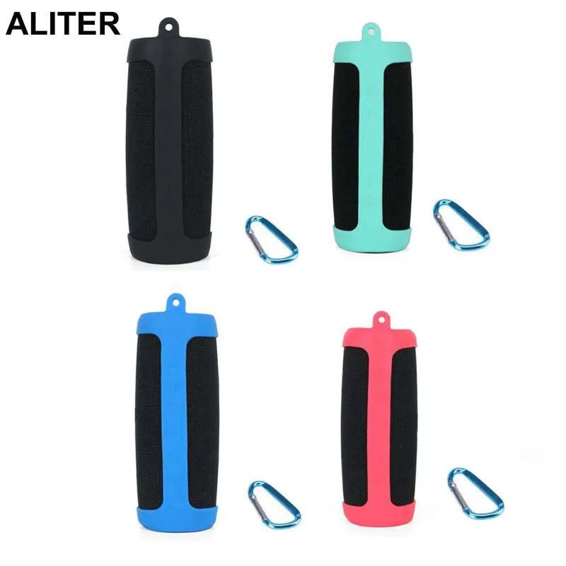 Soft Silicone Case Cover Shockproof Skin With Carabiner for Charge 4 Wireless Bluetooth Speaker
Soft Silicone Case Cover Shockproof Skin With Carabiner for Charge 4 Wireless Bluetooth Speaker