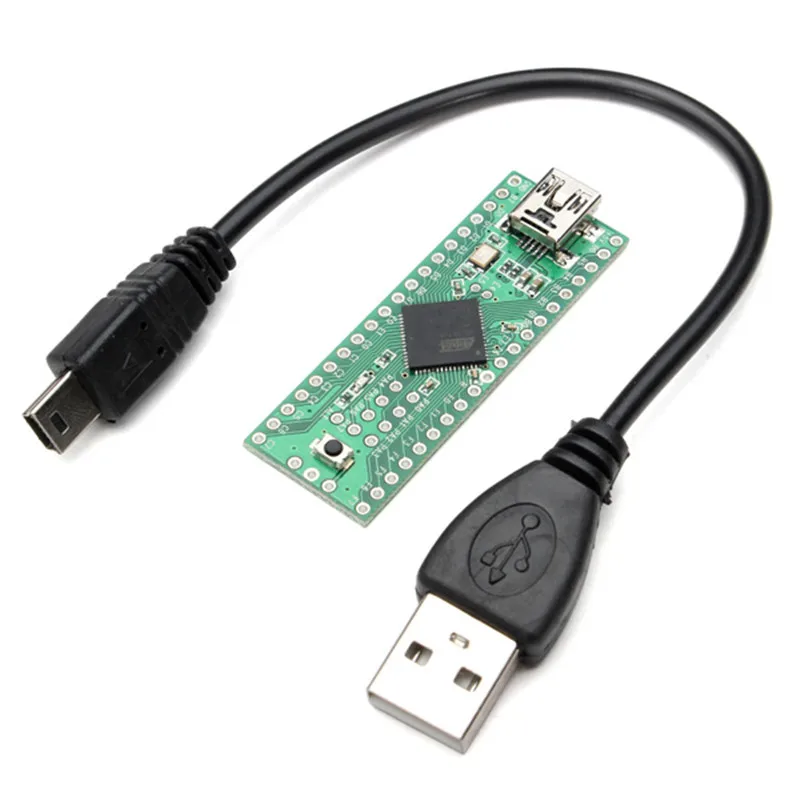 High Quality Teensy++ 2.0 Compatible USB AVR Development Board For Arduino ISP AT90USB1286 Repalcement Repair Parts
High Quality Teensy++ 2.0 Compatible USB AVR Development Board For Arduino ISP AT90USB1286 Repalcement Repair Parts