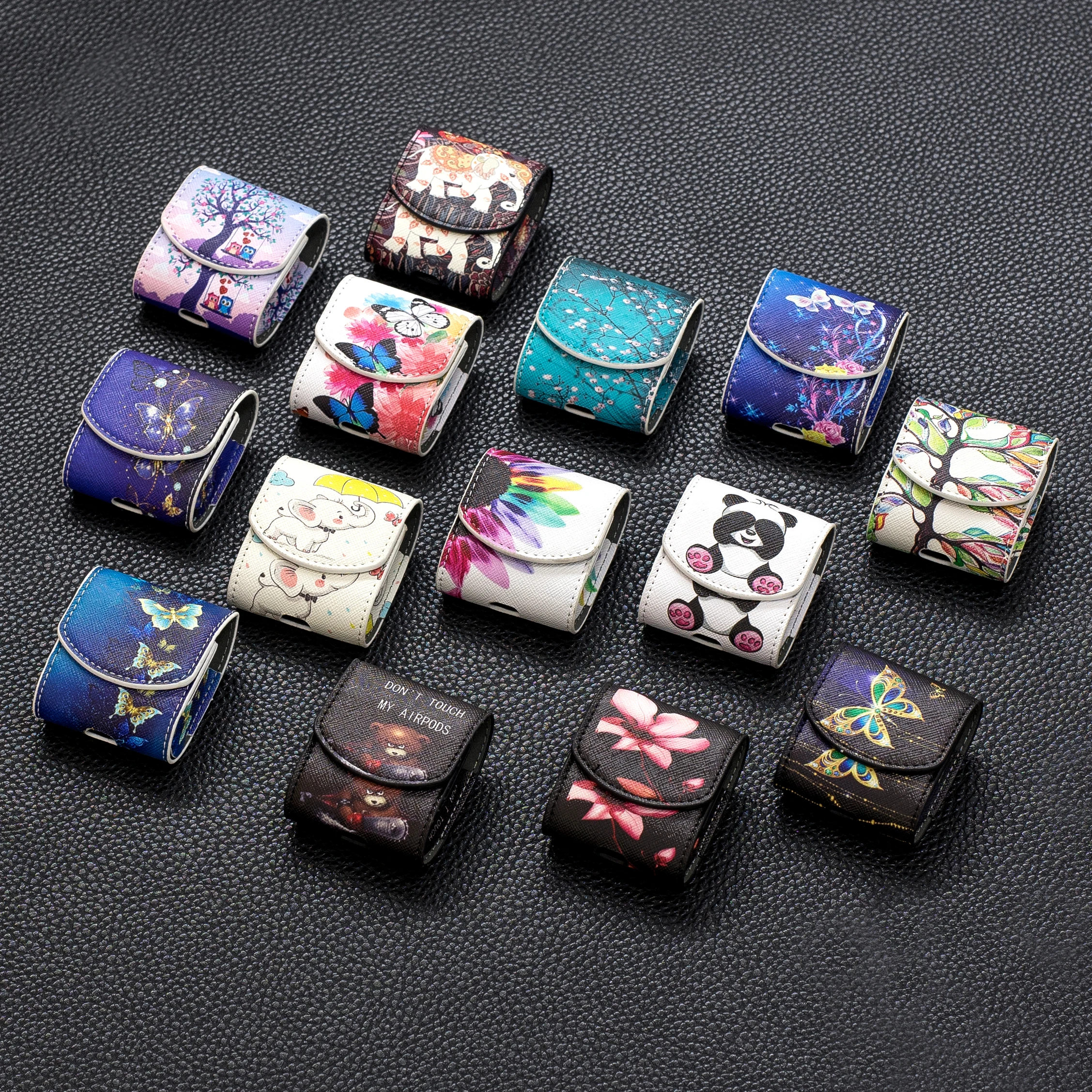 LISM Coque Case For Apple Airpods 1/2 Shockproof PU Leather Cover Luxury Lovely Butterfly Painting Earphone Cases Protector Capa
LISM Coque Case For Apple Airpods 1/2 Shockproof PU Leather Cover Luxury Lovely Butterfly Painting Earphone Cases Protector Capa