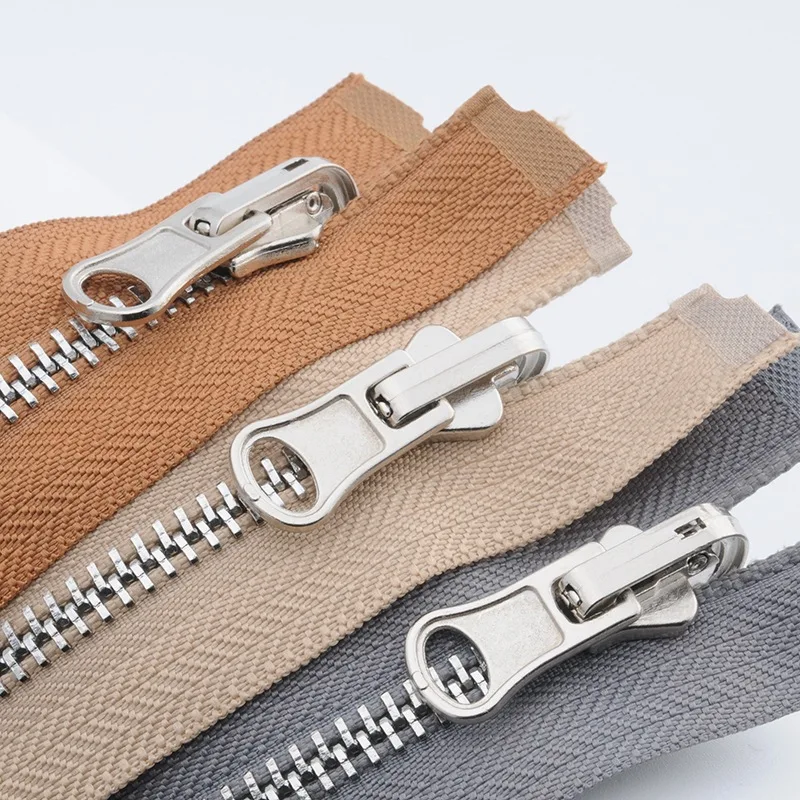 Meetee 5# Metal Zipper Open-end Double-sided Slider Pull Zippers Tailor DIY Coat Jacket Clothing Sewing Craft Supply
Meetee 5# Metal Zipper Open-end Double-sided Slider Pull Zippers Tailor DIY Coat Jacket Clothing Sewing Craft Supply