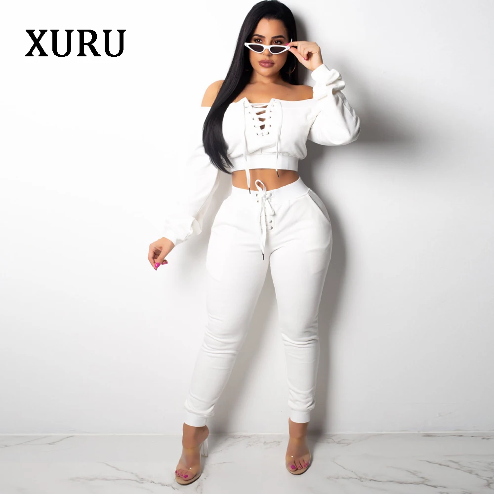 XURU2018 Autumn And Winter New Jumpsuit Fashion Sports Suit Women's Sexy two-piece Backless Sexy Jumpsuit Two-piece
XURU2018 Autumn And Winter New Jumpsuit Fashion Sports Suit Women's Sexy two-piece Backless Sexy Jumpsuit Two-piece