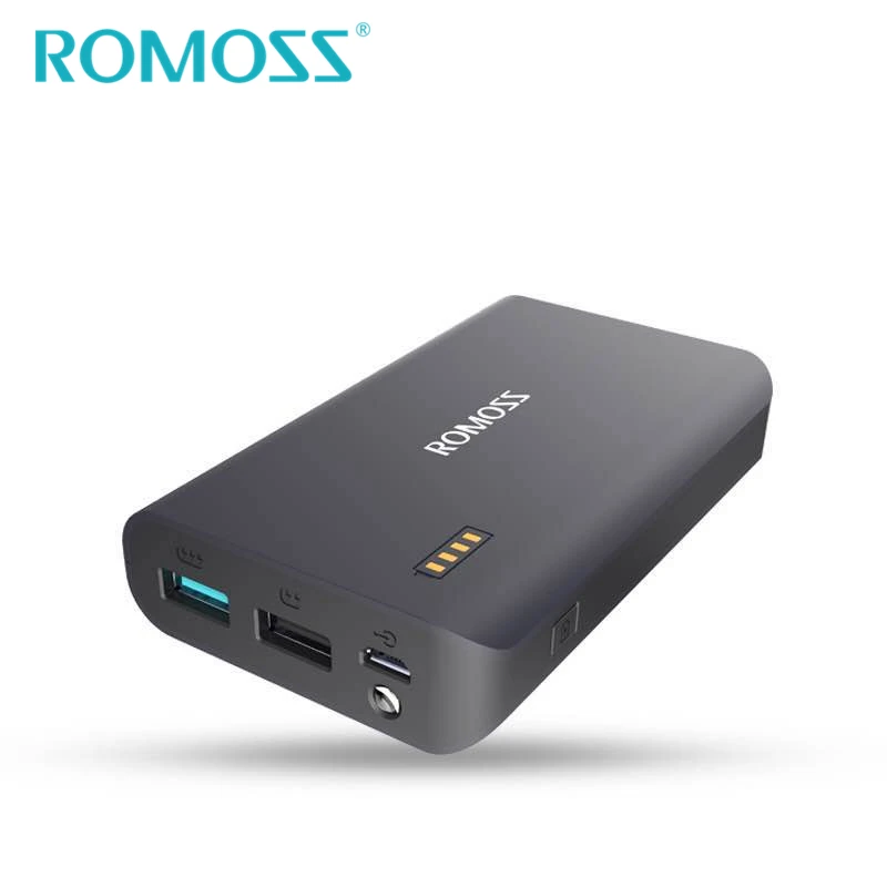 ROMOSS Sense X 10000mAh Power Bank Two-way Quick Charge 2.0 QC2.0 5V/9V/12V 2.4A Mini Powerbank LG/SANYO Battery Flashlight
ROMOSS Sense X 10000mAh Power Bank Two-way Quick Charge 2.0 QC2.0 5V/9V/12V 2.4A Mini Powerbank LG/SANYO Battery Flashlight