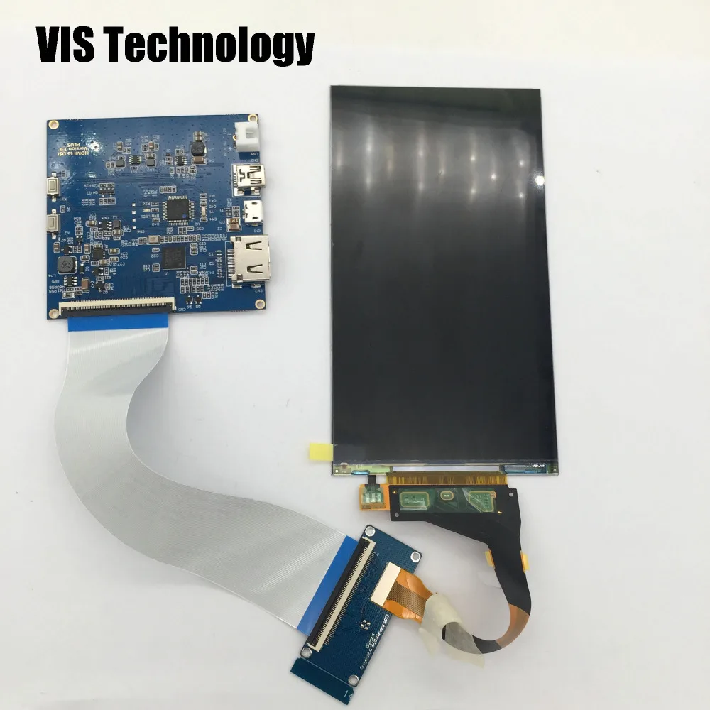 5.5 inch 2560*1440 2K LCD Screen LS055R1SX04+ HDMI to MIPI driver controller for 3d SLA printer NanoDLP Thingiverse TOS
5.5 inch 2560*1440 2K LCD Screen LS055R1SX04+ HDMI to MIPI driver controller for 3d SLA printer NanoDLP Thingiverse TOS