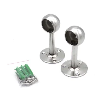 4 Pcs Shower Curtain Closet Rod Holder Pipe Flange Socket Ceiling Mount Bracket Stainless Steel ALI88
4 Pcs Shower Curtain Closet Rod Holder Pipe Flange Socket Ceiling Mount Bracket Stainless Steel ALI88