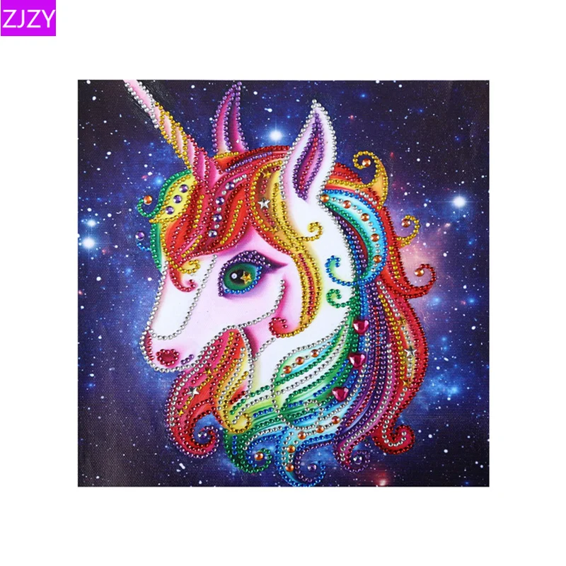 Special Shape Diamond Embroidery Crystal Diamond Painting Colorful Unicorn Shiny Round Rhinestone Cross Stitch Decoration LY727
Special Shape Diamond Embroidery Crystal Diamond Painting Colorful Unicorn Shiny Round Rhinestone Cross Stitch Decoration LY727